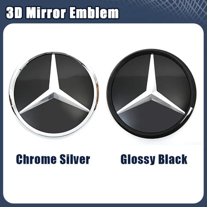Glossy Black OE Style Car Front Grille Star Emblem Logo For Mercedes Benz W176 W246 W205 W212 W207 W217 W251 R231 W166 X166 X204