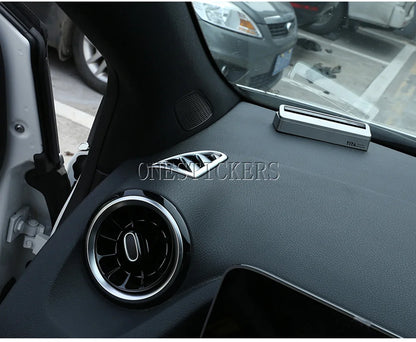 For Mercedes Benz B GLA Class W247 H247 AMG GLA35 GLA45 2020-2025 ABS Car Accessories Dashboard Air Outlet Vent Cover Trim Frame