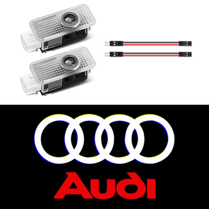 Led logo Car Door Welcome Light For Audi A4 B5 B6 B7 B8 B9 A1 A3 8V 8P 8L A6 C5 C6 C7 A5 A7 A8 Q3 Q5 Q7 TT S3 S6 Sline Quattro