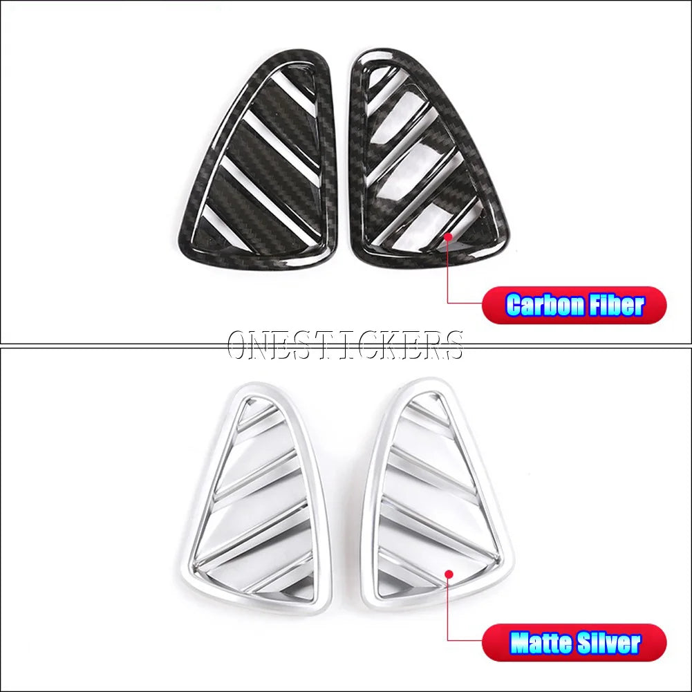 For Mercedes Benz B GLA Class W247 H247 AMG GLA35 GLA45 2020-2025 ABS Car Accessories Dashboard Air Outlet Vent Cover Trim Frame