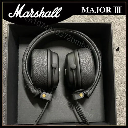 Marshall Major III Wireless Bluetooth Headphones Wireless Deep Bass Foldable Sport Gaming Music Headset with Microphone