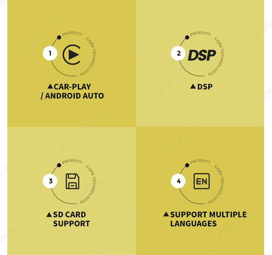 10.26/6.86inch Smart screen car intelligent systems Universal Car Raido Screen Multimedia Player Wireless Android Auto Carplay