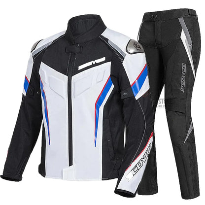 SCOYCO Motorbike Race Riding Jacket Breathable Road Commuter Race Motorcycle Top Off-Road Outdoor Riding Motorcycle Jacket
